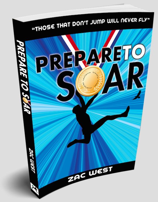 Check out zacwestauthor.com to get your copy of #preparetosoar A story about a 12 year-old talented athlete battling a range of horrible hurdles in his pursuit of his goals. #resilience #kidlit #bookweek2018