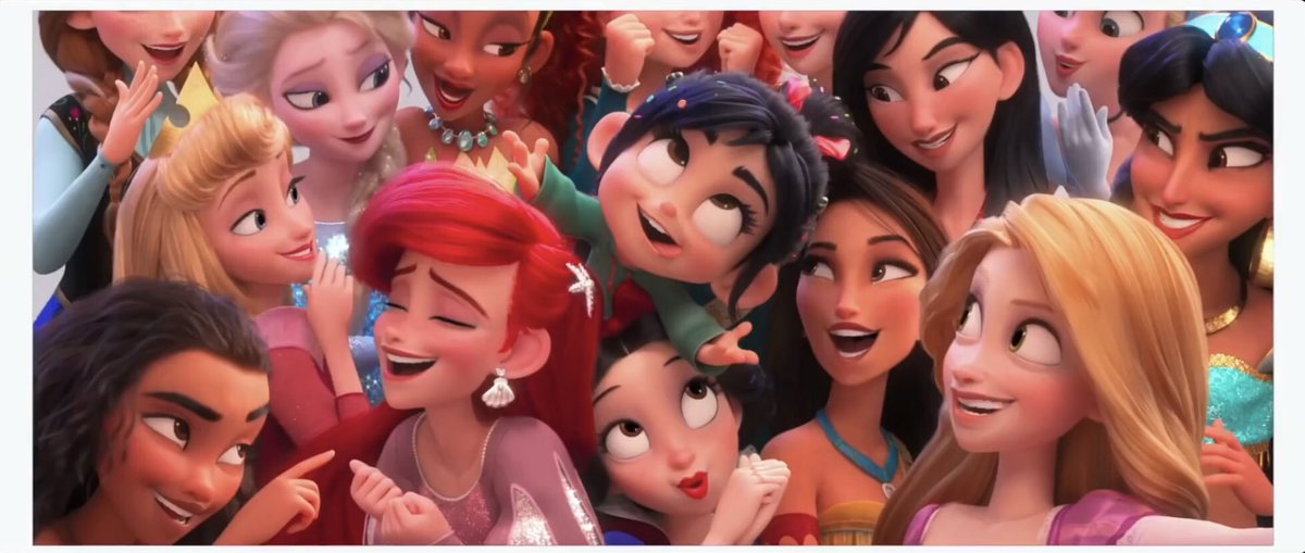 おーもと على تويتر アーーッ オフィシャルトレーラーより シュガーラッシュ ディズニープリンセス Ralphbreakstheinternet