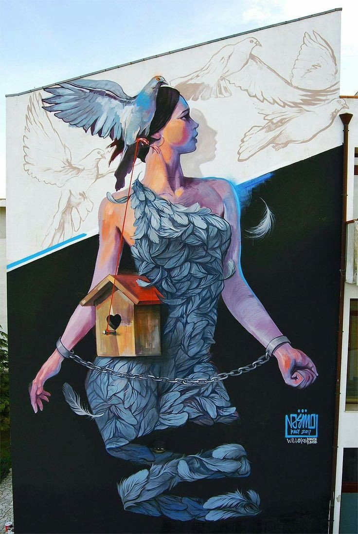 dorner_martina's tweet photo. Streetart by
#Nasimo https://t.co/6RUkbcPKyD