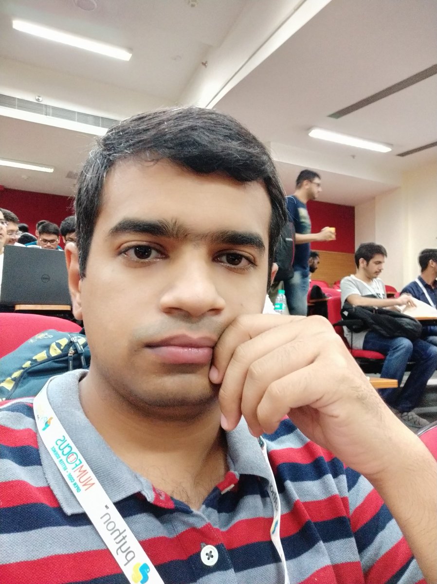 puneetah's tweet image. At #PyDataDelhi18