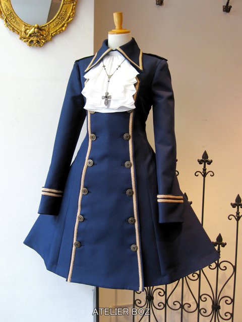 アトリエBOZ軍服ワンピース