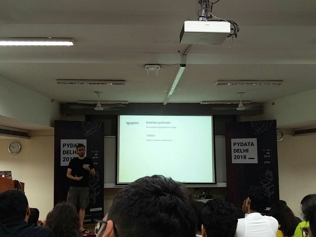 Root3d's tweet image. Keynote by @honzakral  on elastic search.

@PyDataDelhi @PyData #PyDataDelhi18 #Python