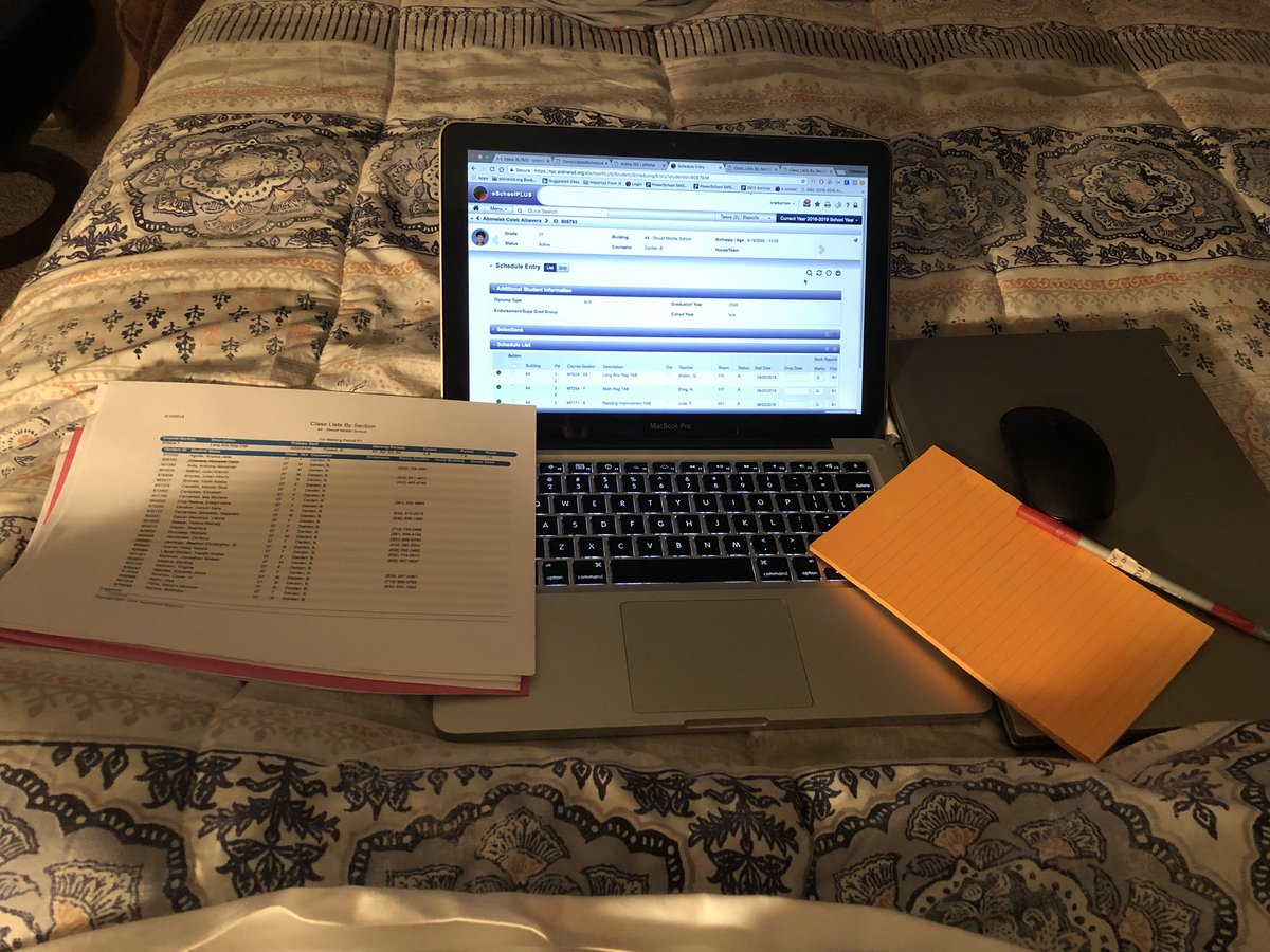 Balancing classes tonight! My teacher need their rosters ASAP!! 😁
#counselorchronicles #Allin4Aldine