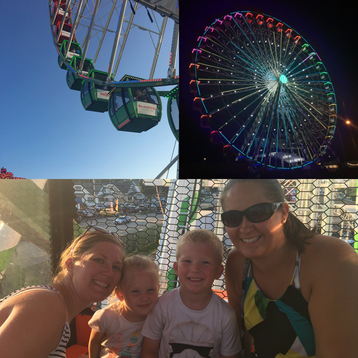 NChristnensen's tweet photo. family fun on the Wonderfair Wheel at the @wistatefair!  #sennettselfiebingo #sennettshines https://t.co/tIPJttdnDQ