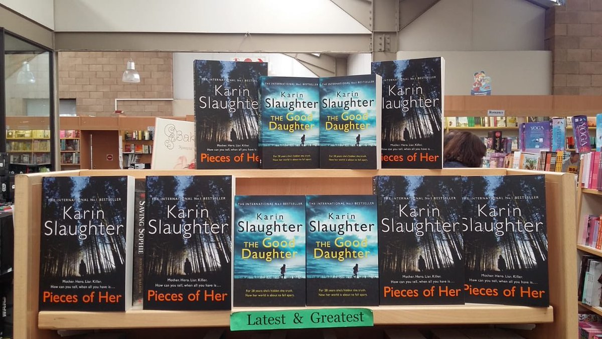 Wherever you are - get your hands on the next gripping novel by @SlaughterKarin 😮📚❤️ Now in stock in all our stores! #PieceOfHer #booksof2018 #jonathanballpublishers #KarinSlaughter #newfiction #favouriteauthors #LatestAndGreatest #ReadersWarehouse #Randburg #SouthAfrica 🙌🎉