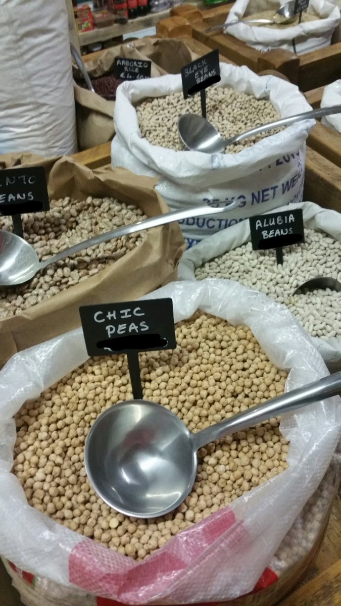 MrBellsCork's tweet photo. We carry loose dry goods in bulk @EnglishMarket – rice, grains, lentils, beans, dried fruits &amp; popcorn!
We are always happy for you to bring your own reusable bag or container!  Weigh your container first, fill with items &amp; weigh again. #zerowaste #saveonplastic
#shopcork https://t.co/i9W6QzHNB8