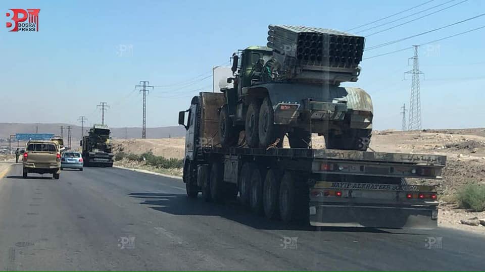 smmsyria's tweet image. Photos via @Syrian_Uruk showing #SAA Tiger special forces send reinforcements to #Idlib province in preparation for a final full-scale operation "#IdlibDawn" to liberate NW #Syria.