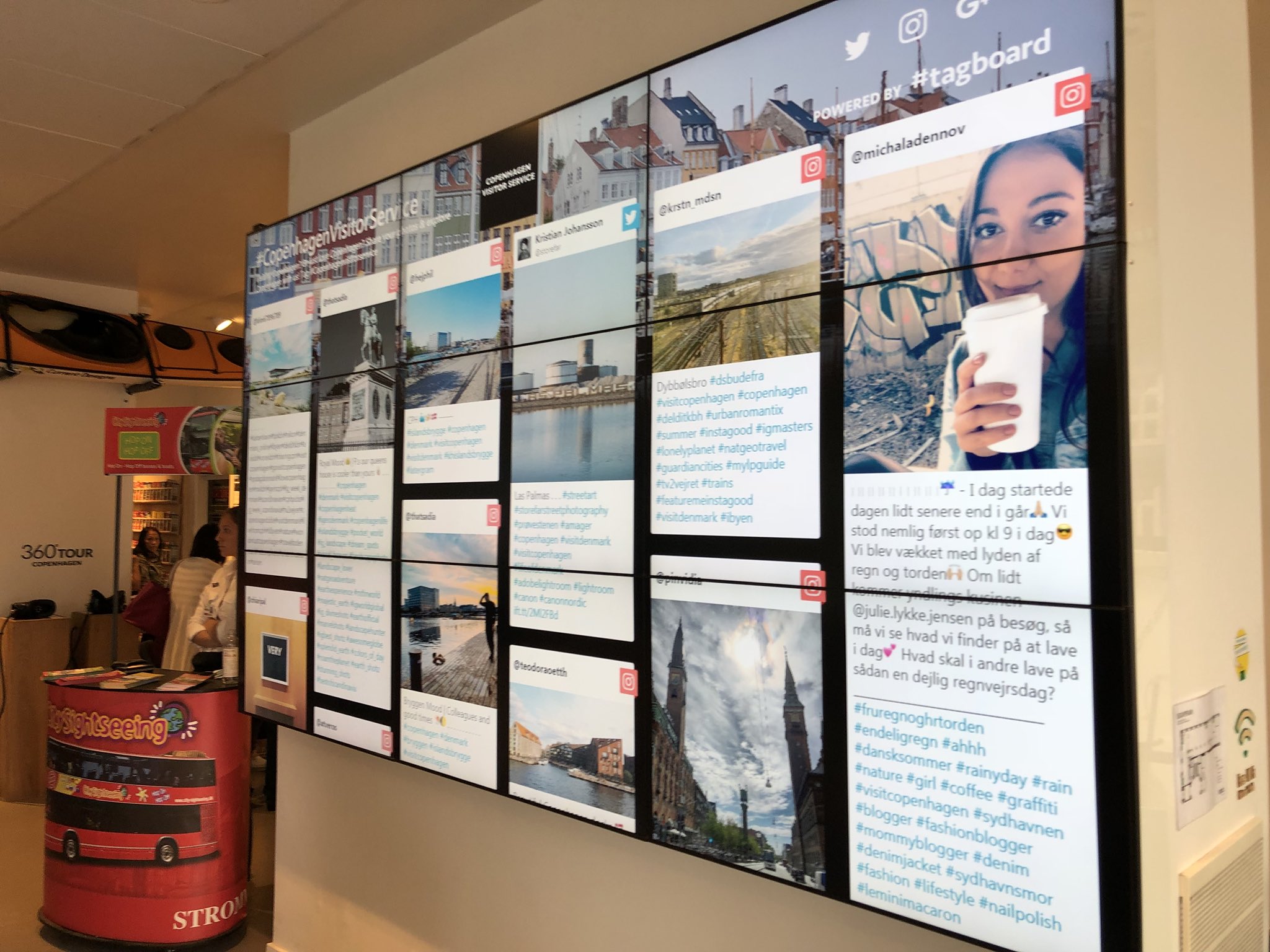 Tobias Treichler On Twitter Big Socialwall At Copenhagen