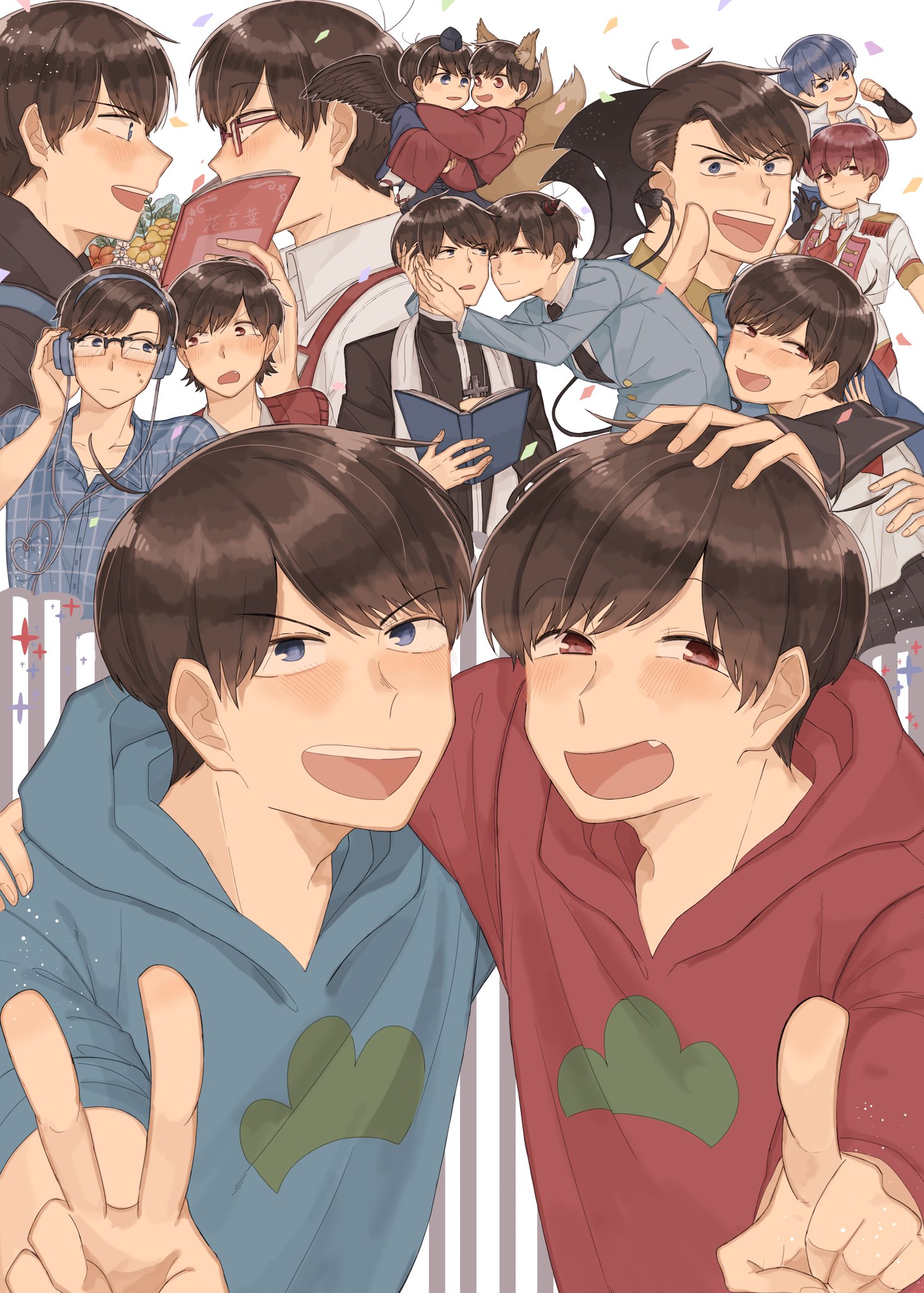 かし Twitter પર イベントの告知イラストを描かせていただきました よろしくお願いします イベント名 おそ松さん 松野カラ松 松野おそ松オンリーイベント 恋はカラっと おーそレミオ5 開催日 19年2月11日 月祝 会場名 東京流通センター 主催名 スタジオyou