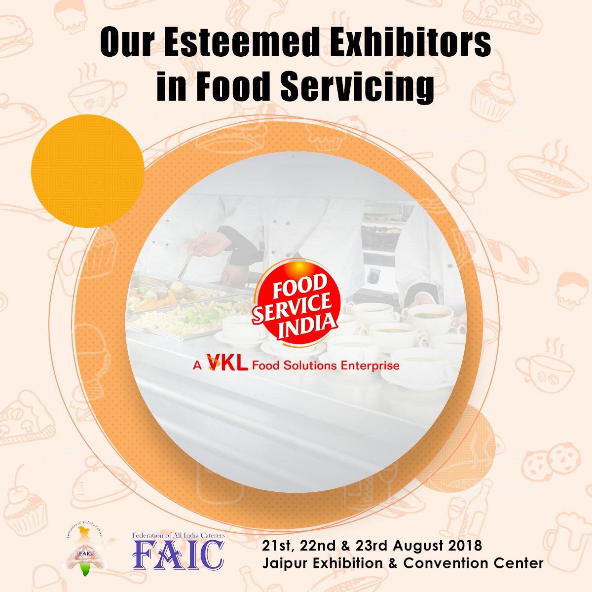 FaicIndia's tweet photo. Our Esteemed Exhibitor in Food Service https://t.co/mo8WoUgwSM