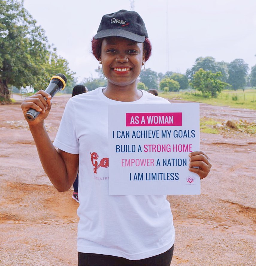 As a woman, I am limitless 

#AGirlProjectNG #Genderequality #sdgs #WomenCanDo