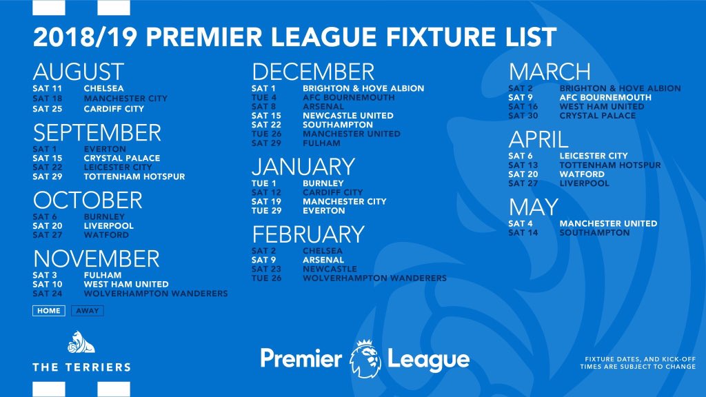 markhums1's tweet image. #matchday.........Good Luck Huddersfield Town on our 2nd season in the Premier League......We go again....Enjoy the ride.......Good Times....🔵⚪️.......#utt #htafc #premierleague #pl