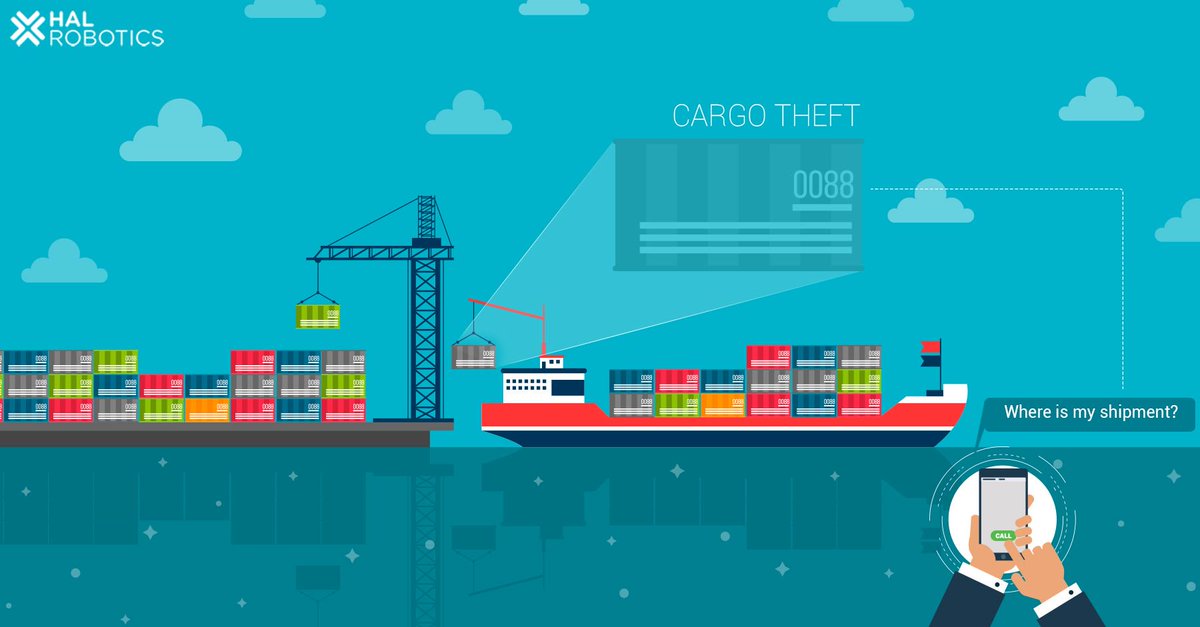 As the business grows, it is accompanied by a chance of losses through cargo theft. Don't let this happen to your shipment, act today with our free trial and avoid pilferage. Visit halrobotics.net for more details. 
#InternetOfThings #ArtificialIntelligence #FreeTrial