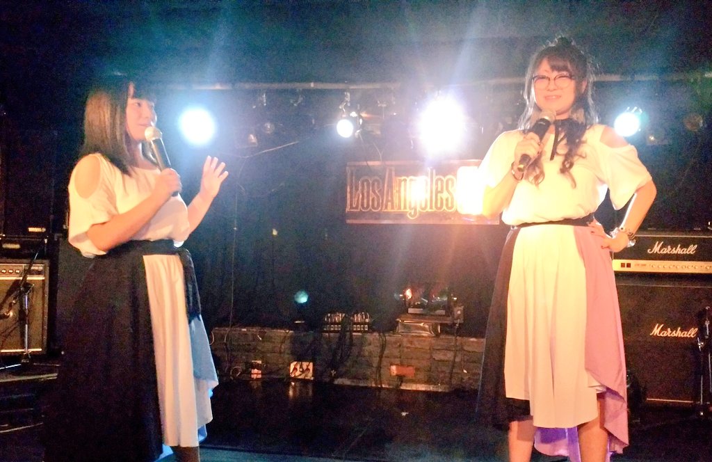 yukikaze1964's tweet photo. 今日、最初の東高円寺ロサンゼルスクラブでのMultiColoRライブは無事に終わりました。
次は秋葉原@ COSMIC LAB で20:20-20:40の予定です。
#MultiColoR
#まるから
#Nsaoi
#はちみつブルー
#清水ミイチ
#miichi https://t.co/ygJHUTCCe3