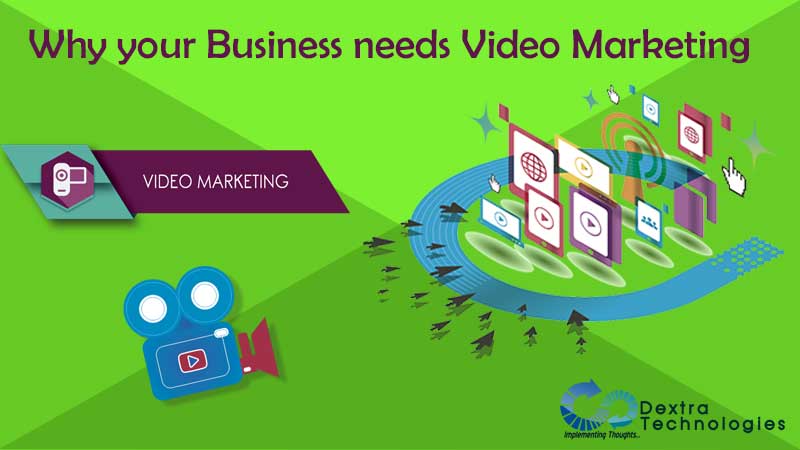 Why your Business needs Video Marketing? 

Read More<> dextratechnologies.com/why-your-busin…

#VideoMarketing #DigitalMarketing #OnlineMarketing #LiveVideoStreaming #Facebook #Youtube #360degreevideo #DextraTechnologies