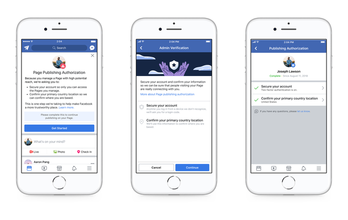 iamtechies's tweet photo. #PublishingAuthorization Now Mandatory for #Facebook Pages with large user base in #US https://t.co/JIIWKImOJN #FacebookBusiness #FacebookPage https://t.co/au3Fqjt2hD