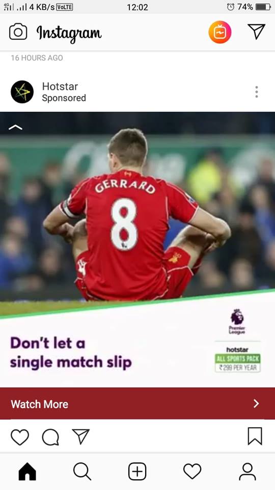 Pratyay_M's tweet photo. @hotstartweets Do u really think mocking Gerrard will earn u subscribers? Running a business with such sick professionals will only ruin ur reputation. If someone's pain makes Hotstar jubilant enough to mock about it, then listen carefully, the LFC fans have started unsubscribing https://t.co/OVLa9YQlE3