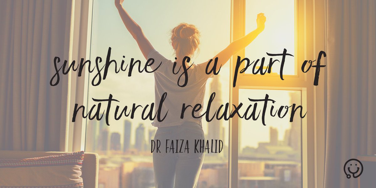 MedicSpot GP, Dr Faiza Khalid suggests you can make simple lifestyle changes to start feeling more #happy, noting the benefit of #sunshine. 👩‍⚕️☀️