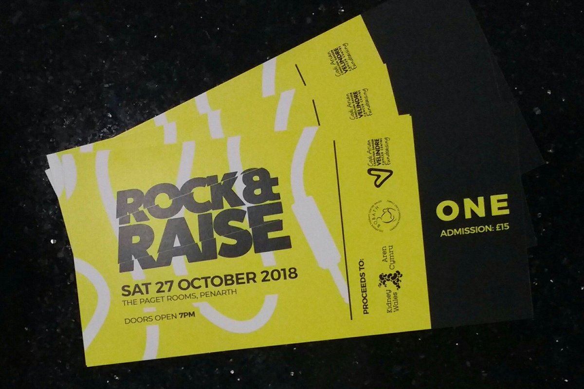 Tickets now on sale from these two fine Penarth businesses @DavidBakerandCo  @ODOpticians  Also from ticketsource.co.uk/rocknraise

@PenarthTimes @PenarthView @Wales247 @EffComPR @ILovesTheDiff @lovepenarth @Velindre @BobathWales @KidneyWales