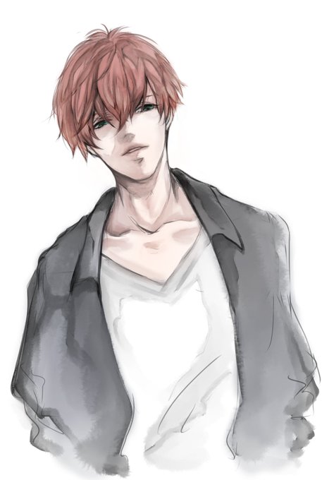 赤髪男子のtwitterイラスト検索結果 古い順