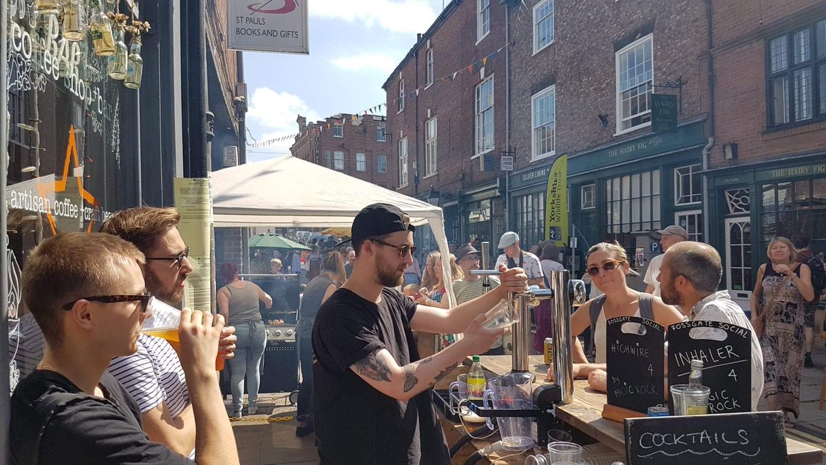 Lovely fossgate festival last week. Suncream all round. Last one will be first Sunday in September. It’s a tricky one in the back-to-school weekend. Shall we/shan’t we?