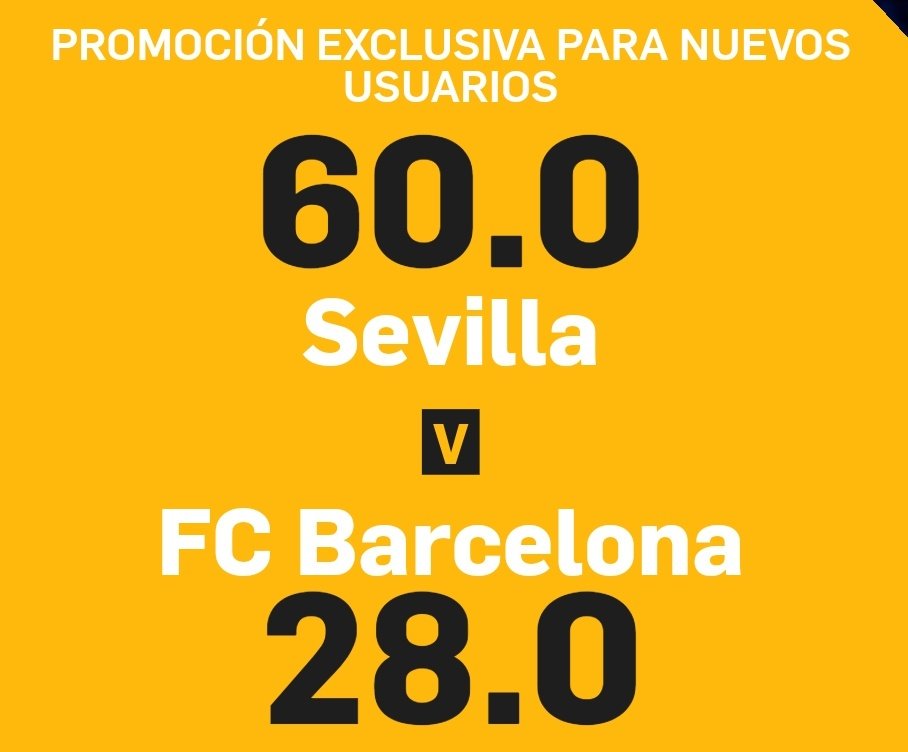 Juangayasalom's tweet photo. 🏷 SuperCuotas Supercopa
⚽ Sevilla a 60€
⚽ Barça a 28€

Si te registras en Betfair desde
https://t.co/TVrobya6Z2 
💰 Ingreso de 25€ 
📸 Captura de pantalla a mi MD
vas a tener:

🎁 Premium Agosto/Septiembre
🎁 Reto 10.000€
🎁 Cuotones Supercopa https://t.co/brZQVtSj0d