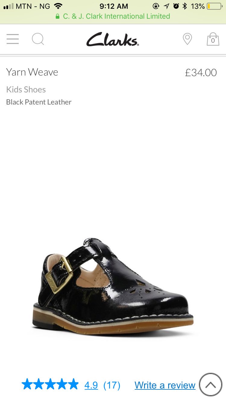 clarks yarn weave black