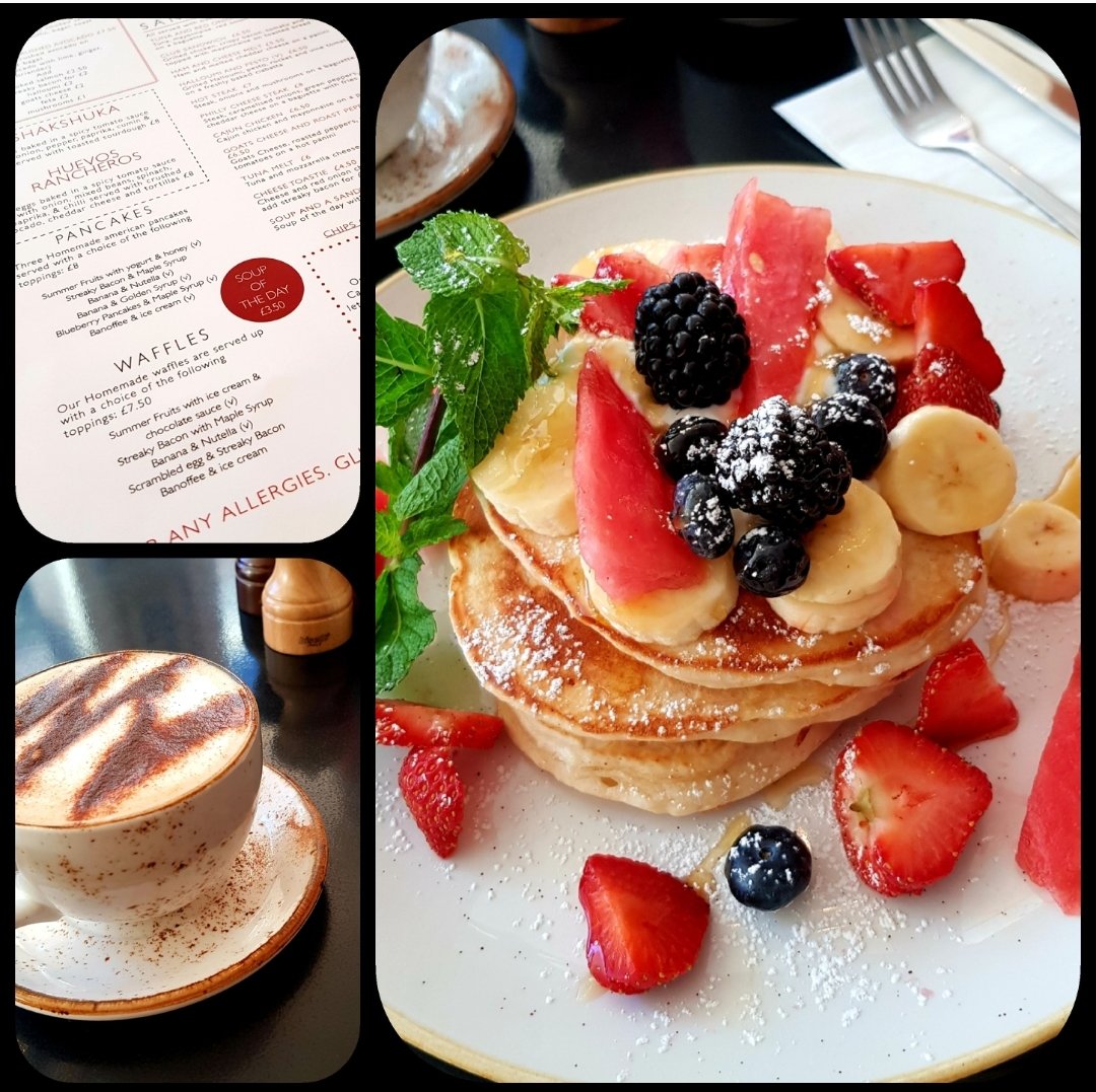 trunk2's tweet image. Amazing breakfast @ Cafe North #Manchester @NQManchester #pancakes