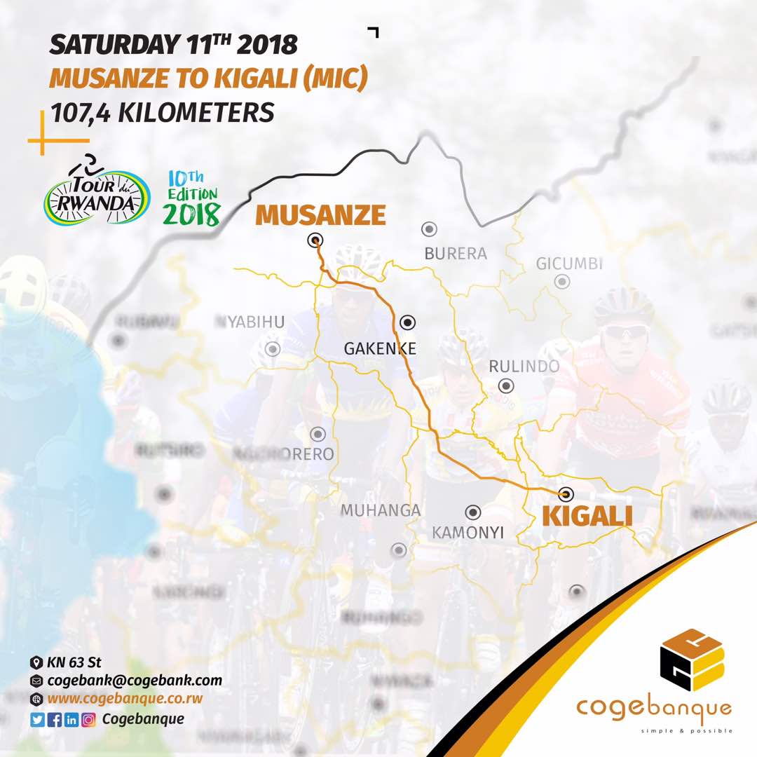 _ryanjye's tweet photo. #Tourdurwanda2018 is coming back to #Kigali At Day 7, the race will be from @MusanzeDistrict to @CityofKigali. The finish line will be at #MICBuilding. I can't wait to Come and support my teams #Rwanda especially @samuelmugisha97 https://t.co/Wp5inzkouz