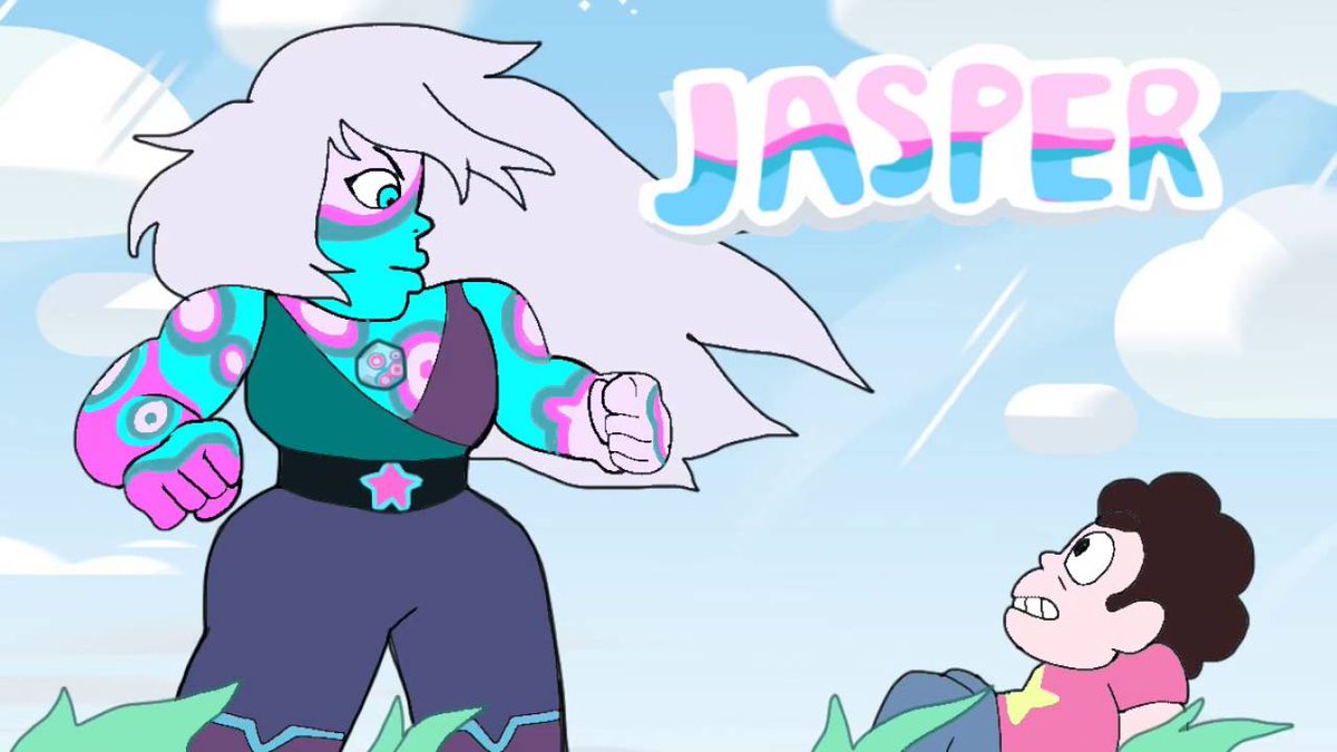 eldenstien's tweet photo. //even more SU fanart//
#Jasper #StevenUniverse #japis #jasperfloofs https://t.co/GQYT2mcJmp