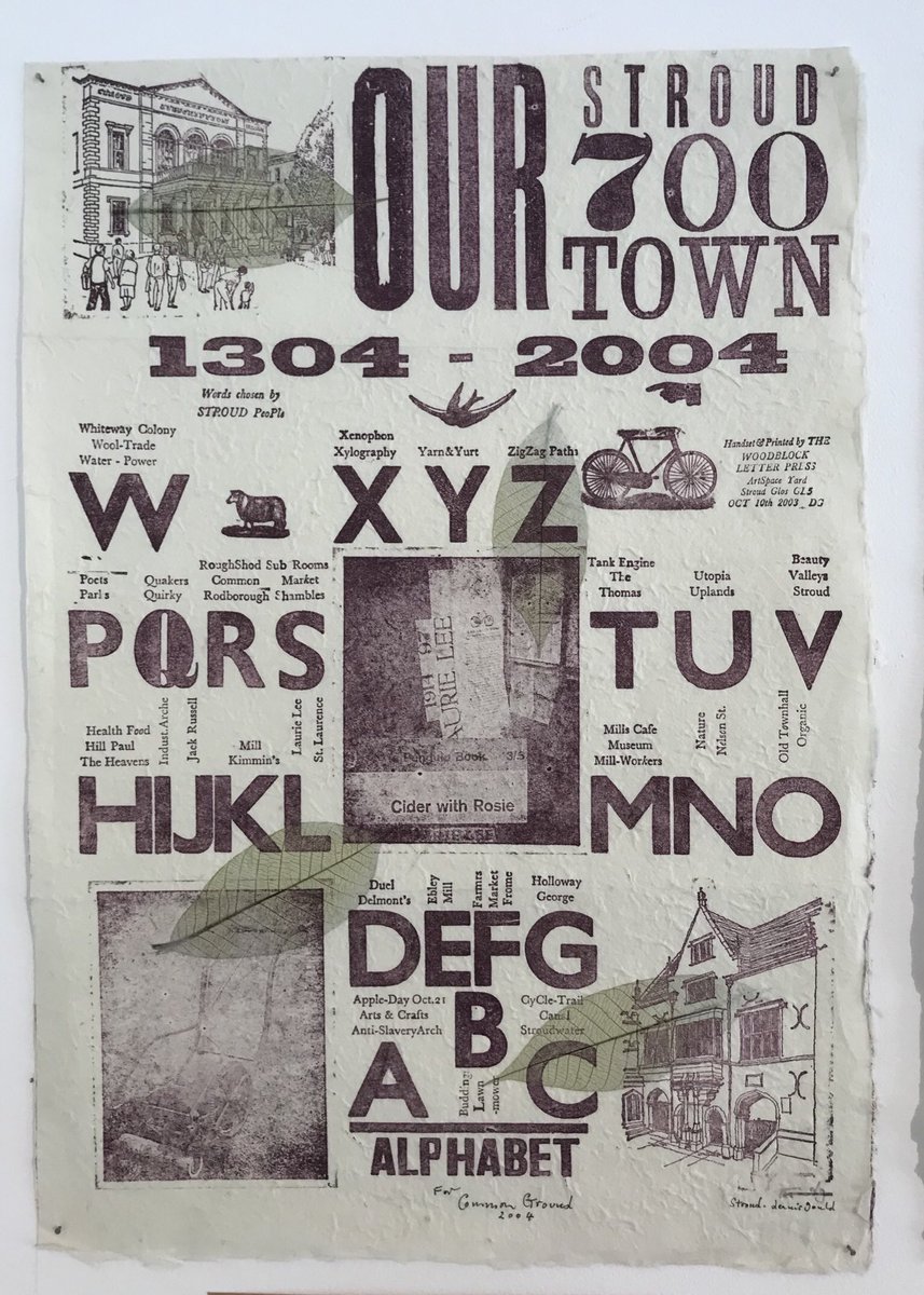 sistersaw's tweet photo. Another beautiful typographic poster on display at Yorkshire Sculpture Park from ‘Common Ground’ exhibition https://t.co/d9nLkcDOjt