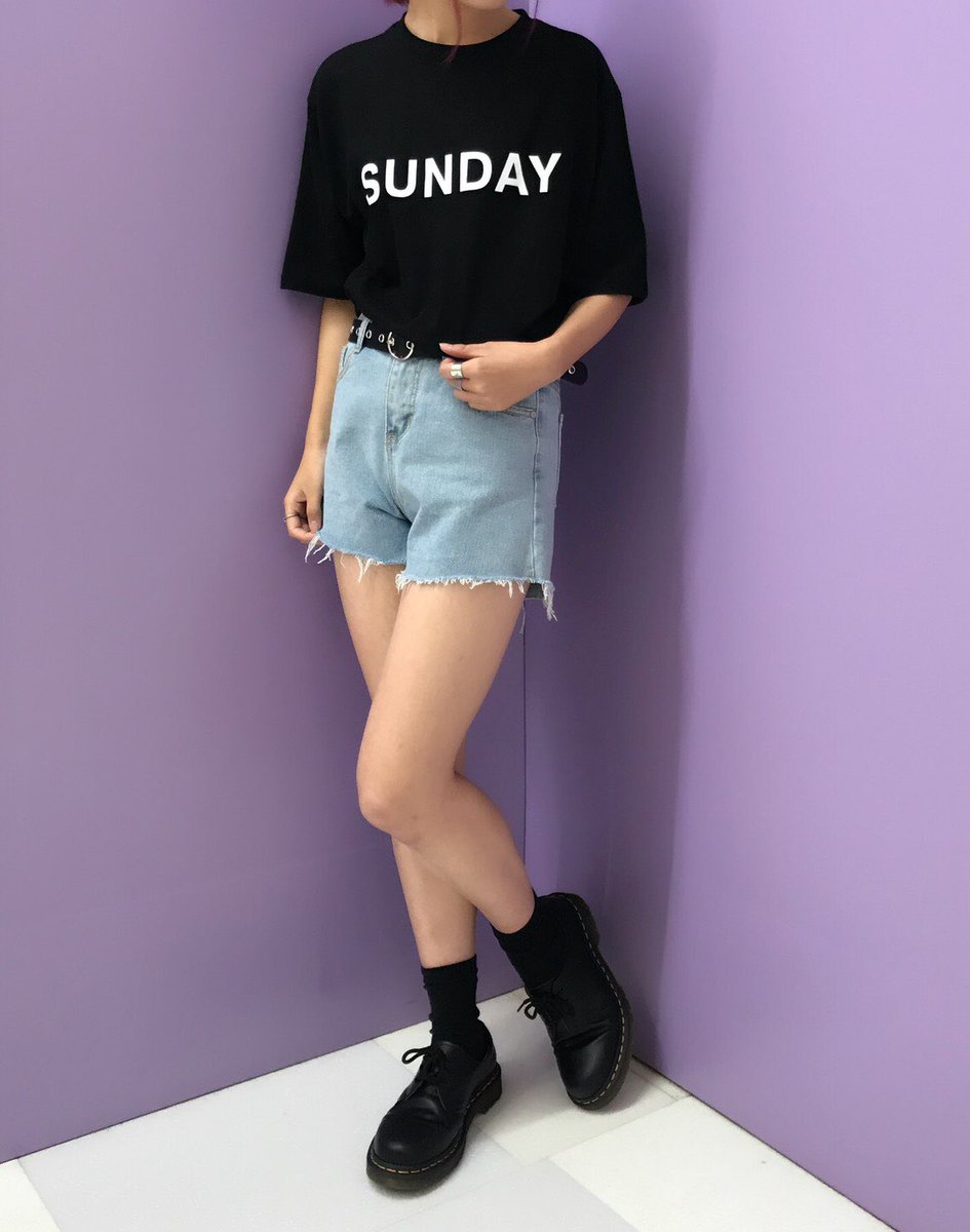 ট ইট র Ding Pick Item カットオフデニムショーパン デニム淡色 デニム濃色 S M 3 229 税込 ベーシックなカットオフショートパンツ ビックシルエットのトップスの下に合わせてワンピ風に着るときなどもオススメです T