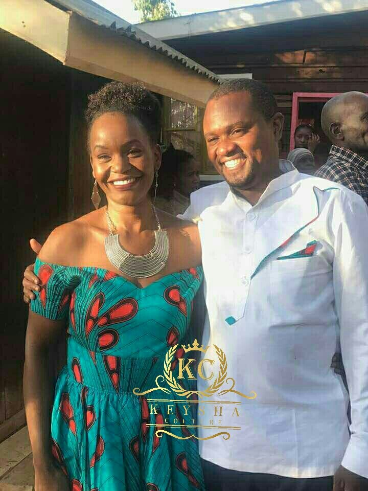 Love♥in♥the♥air!  
Congrats Penzi & Husbae! You're stunning in the ankara and linen outfit, proud to dress! Have a blessed marriage!

Need an outfit? Call us on 0728 871 931/ 0723 200 599

Your Image, Our Priority!  

#wedding
#ankaradesigns 
#madeinKenya