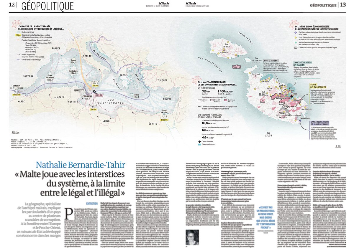 Le Monde En Cartes On Twitter Malte Une île Prospère à La