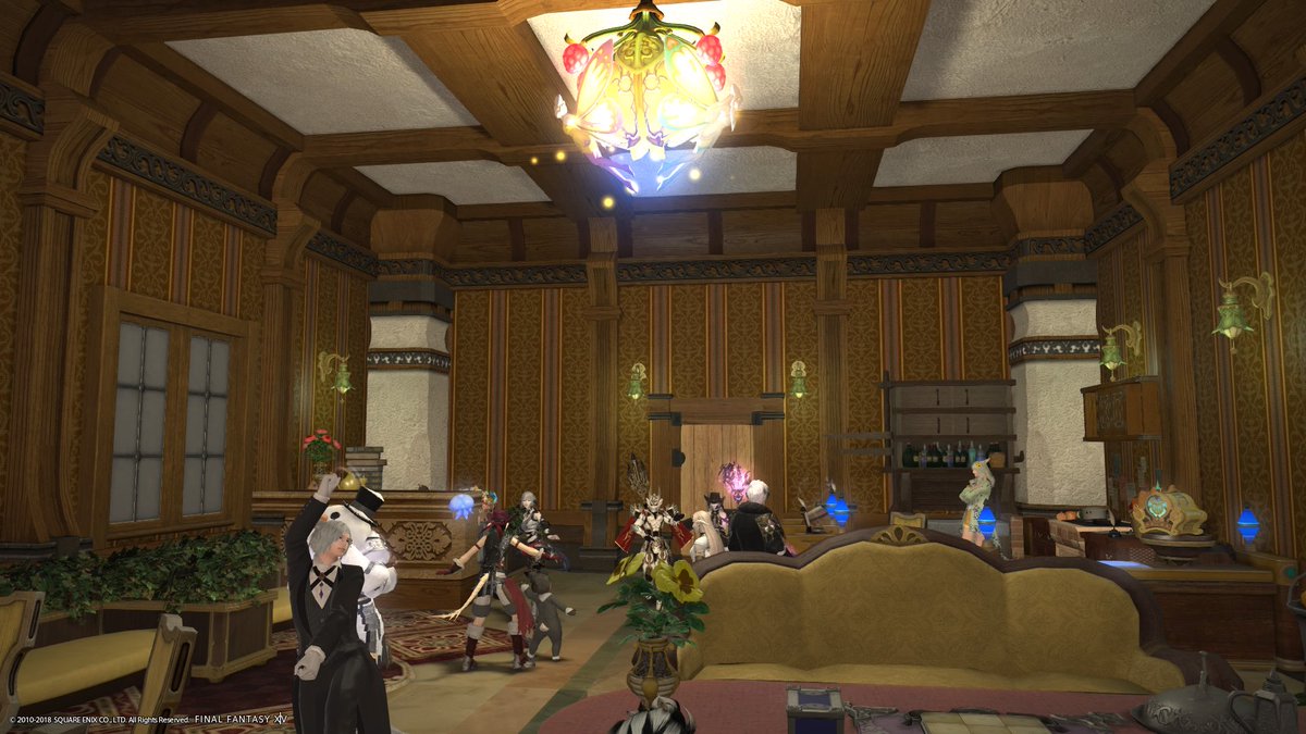 nikushimofuri's tweet photo. 皆で躍り、座り心地の悪い椅子に座り、ファファおじ #Nighit Cafe Pirka #PS4share https://t.co/mflc4fsgLA