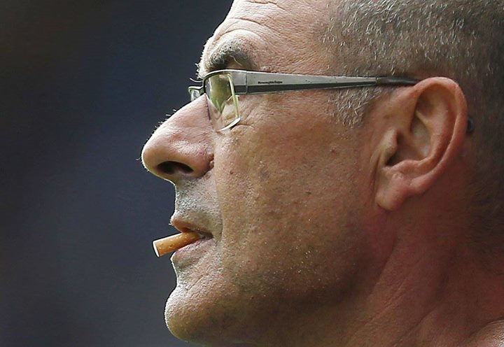 Olezoneapp's tweet image. ماوريزيو ساري 😂