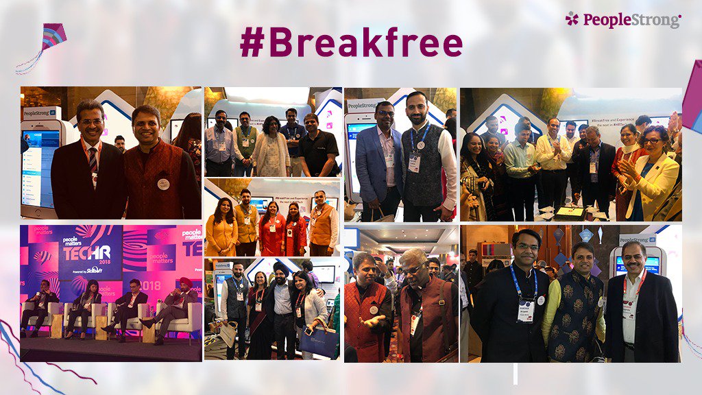 peoplestrong's tweet photo. Frm celebrating @peoplestrong Alt launch @VMart_Fashion,#MasterClass on #Startups &amp; #Scale wid @PankajBansalPB @ShellySinghSaha &amp; hosting the who's who frm the world of #Talent &amp; #Technology!We had a great time dis #TechHR18 Thank you for celebrating the #BreakFree spirit wid us https://t.co/6g86idLreN