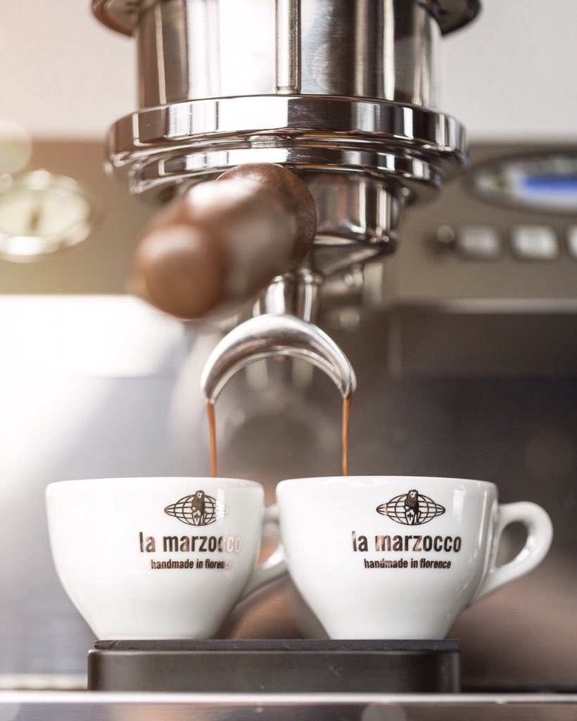 LaMarzoccoHome's tweet photo. Saturday morning buddy shots, anyone? https://t.co/B4nAptBuMB