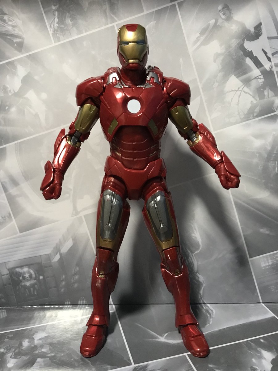 Joseph On Twitter Iron Man Mark Vii Suit From The Avengers 2012 Movie This Is My Best Iron Man Figure So Far Flaps On The Back Were A Great Added Touch Marvellegends