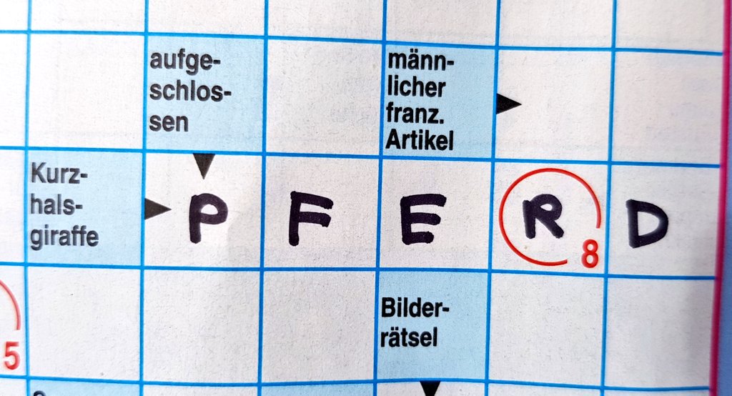 bomelino's tweet photo. Heute ist wieder Kreuzworträtselsamstag! https://t.co/8i0VzzmdpA