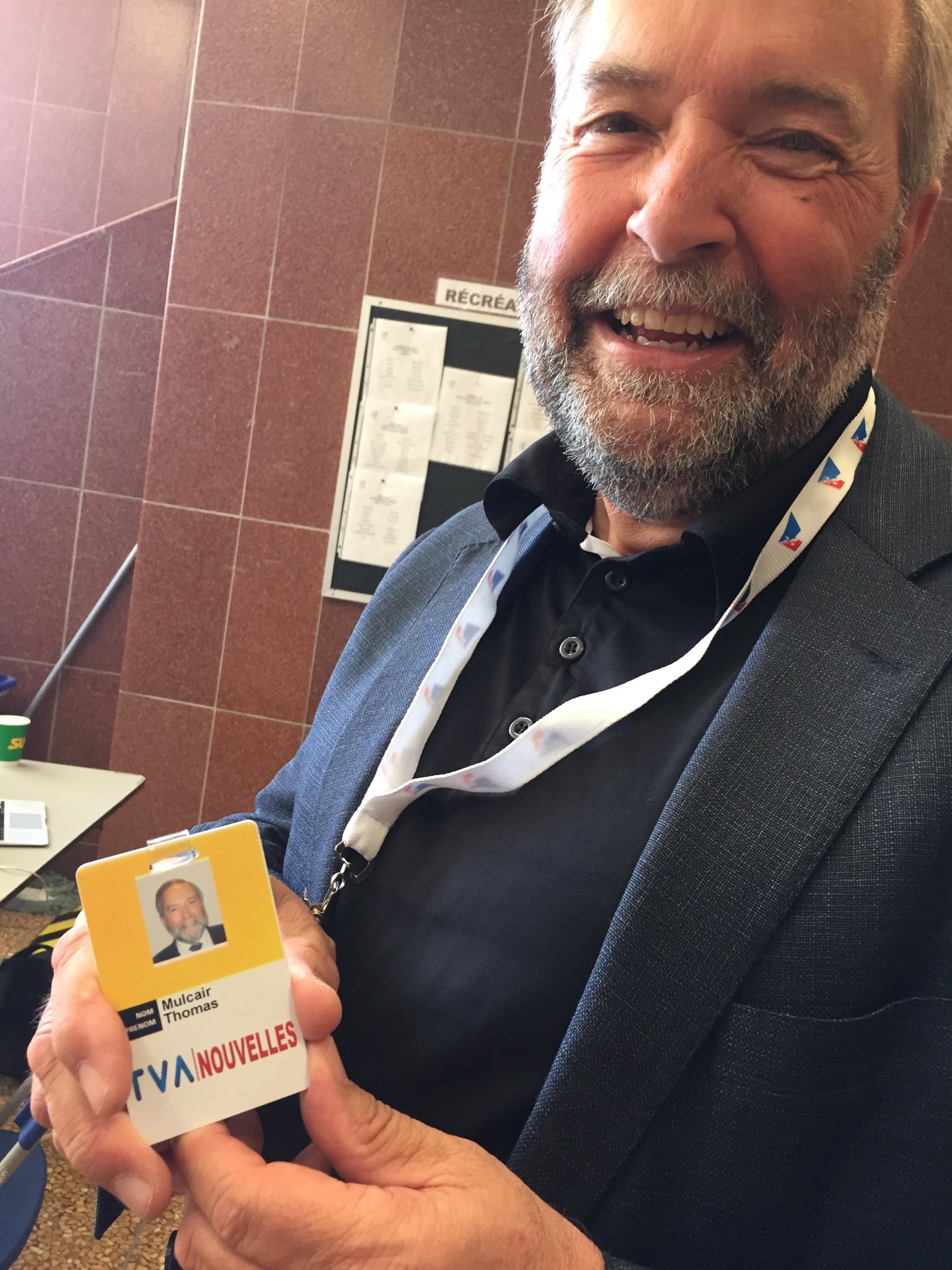 Philip Authier on Twitter "Former NDP leader ⁦ThomasMulcair⁩ arrives