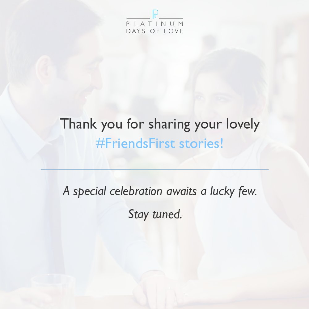 TruePlatinum950's tweet image. While all the stories are lovely, we found that some stories truly remind us that being #FriendsFirst is rare and need a special celebration! The contest is officially closed. We'll be sharing the winners shortly.