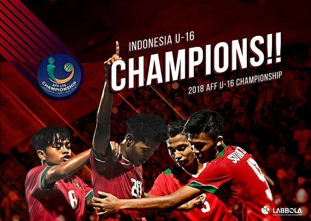 TIMNAS U16 INDONESIA JUARAA!

Lewat drama adu pinalti akhirnya timnas U16 indonesia juara. Kado yang manis di bulan agustus

#Indonesia #IndonesiaU16 #TimNas #TimNasU16 #Garuda #ASEAN #ASEANFootball #AFFU16 #TimNasDay #Champions #Juara #IndonesiaJuara
Gr… ift.tt/2OVTWqW