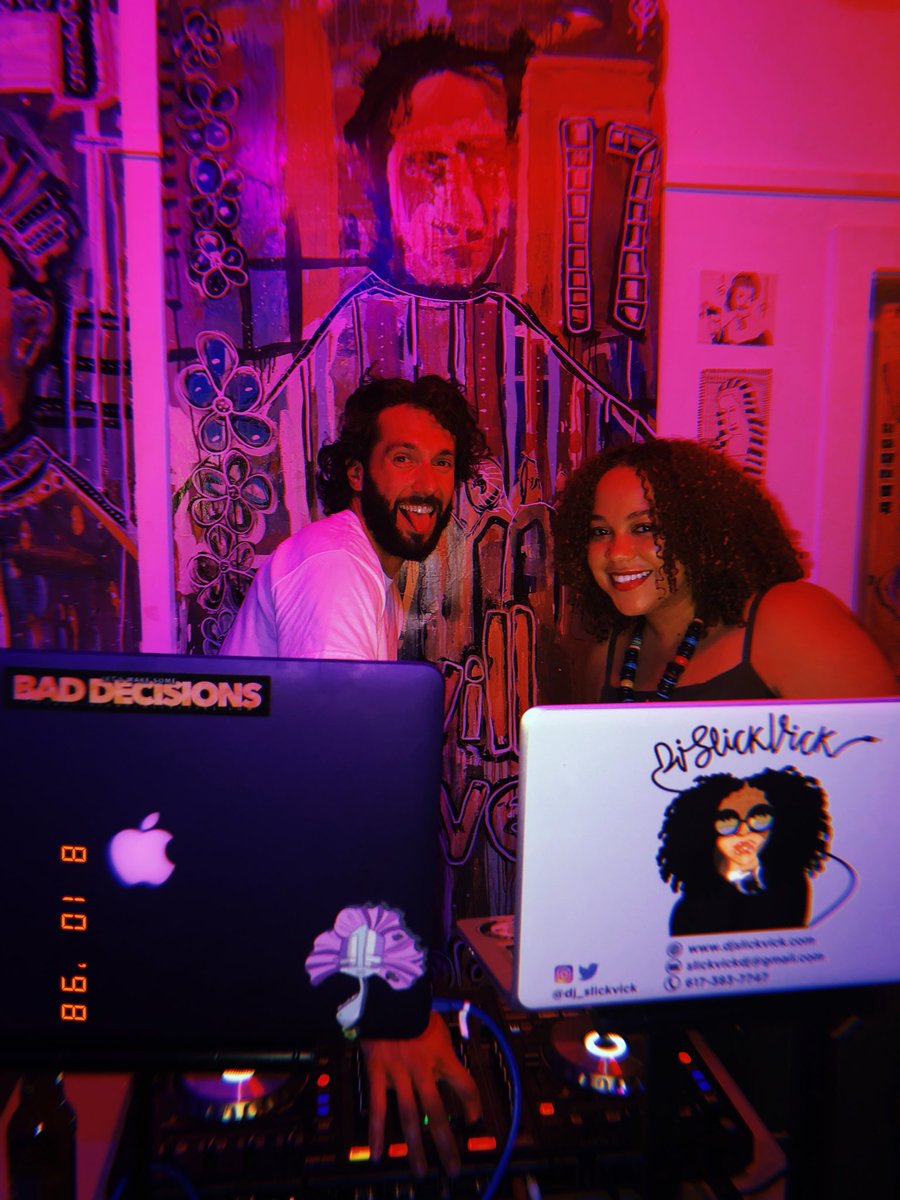 dirtlux's tweet photo. A very special thanks to @simmetri, @morrisseysucks, @DJ_SlickVick and @KillerKowalski_ for your generous donation of talent. The closing reception wouldn’t have been the same without your energy. And thank you to @IndustryLab for hosting #DirtLux this summer. We are so grateful. https://t.co/r6RReJ2Yof