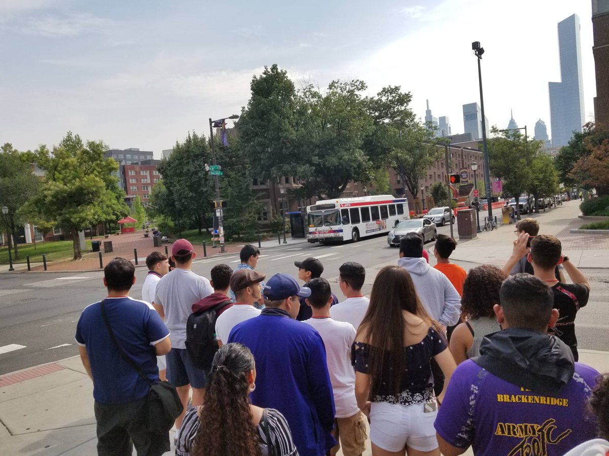SaisdCCR's tweet photo. Thank you @Penn ! For a great tour! #IvyLeagueandMilitaryAcademyTour #SAISDcollegetour https://t.co/IDiyJJa1By