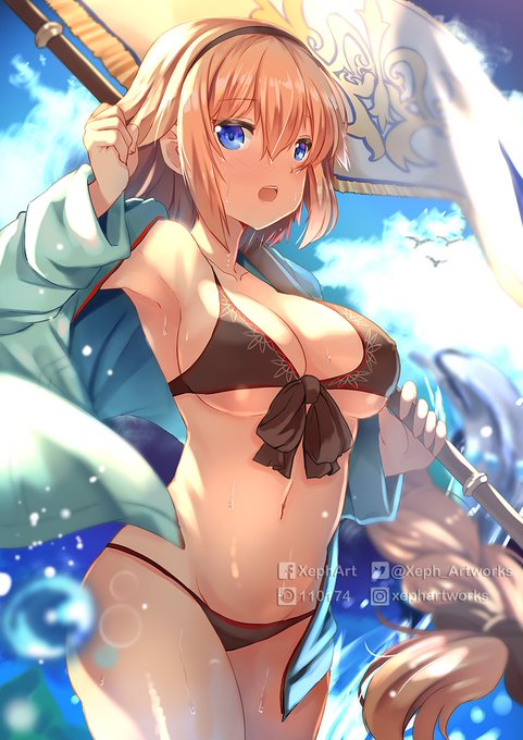 Jeanne summer from FGO

Check out my twitch channel as I finish this whole thing on twitch! Next session will be on Monday. #FGO 

https://t.co/YeWvxmcEcm 