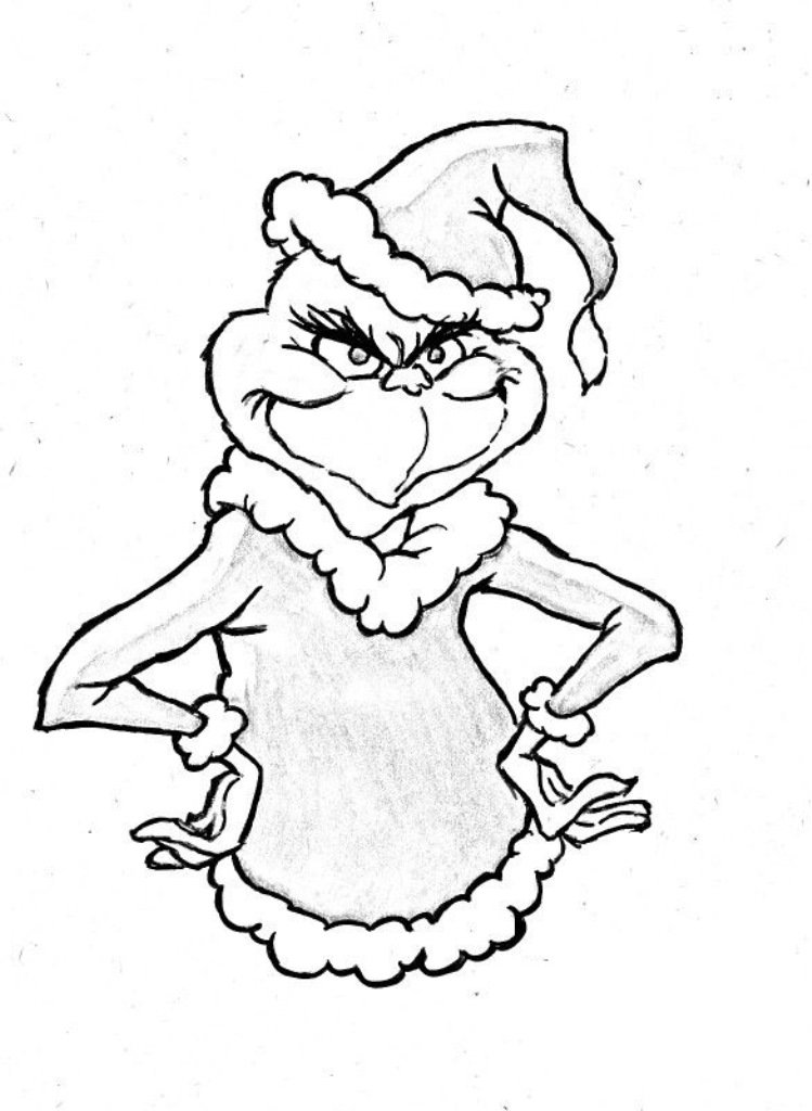 Grinch Coloring Pages