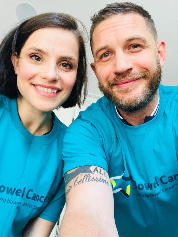 A big thank you to our patrons Charlotte Riley and Tom Hardy for supporting our brand launch last week. Here they are sporting our beautiful new t-shirts and you can also see the fantastic Charlotte in our launch video.