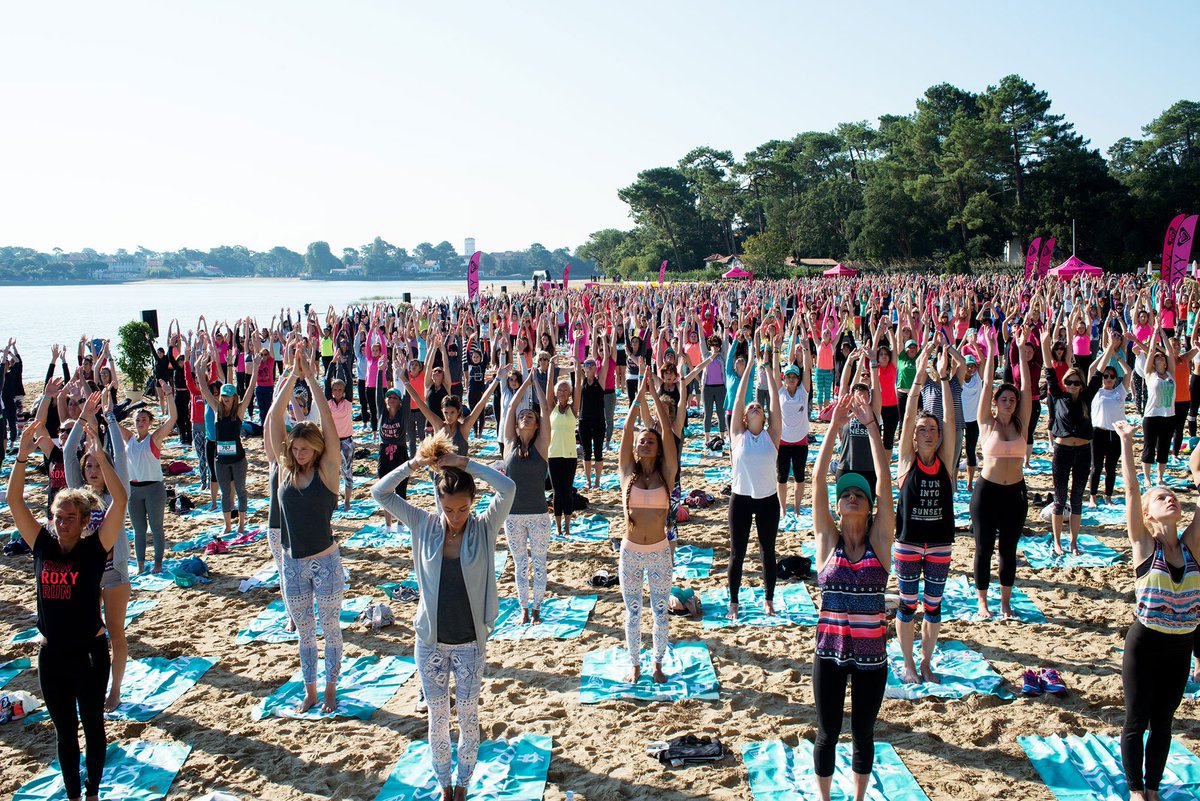 [QUOI DE NEUF?] 
Roxy fitness; Yoga, stand up paddle et running