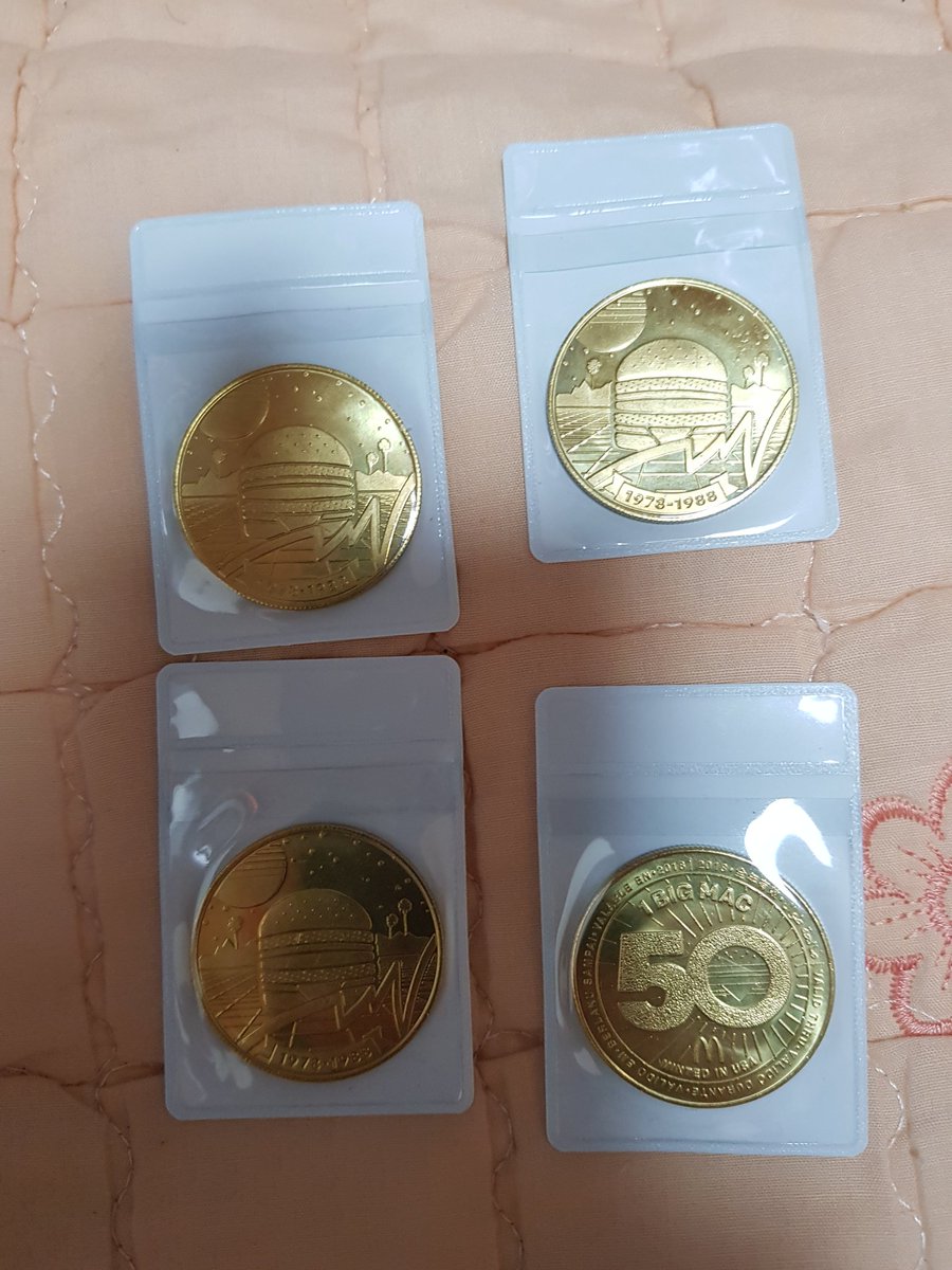 맥도날드 #빅맥50주년 #빅맥코인빅맥트립 #빅맥BLT #빅맥코인 월요일부터 마지막날인 오늘까지 열심히 모았어요 중복되는거 있는데  종류별로 정리도 해놨는데 저 없는거랑 #교환 #빅맥코인교환 해주실분 안 계신가요?